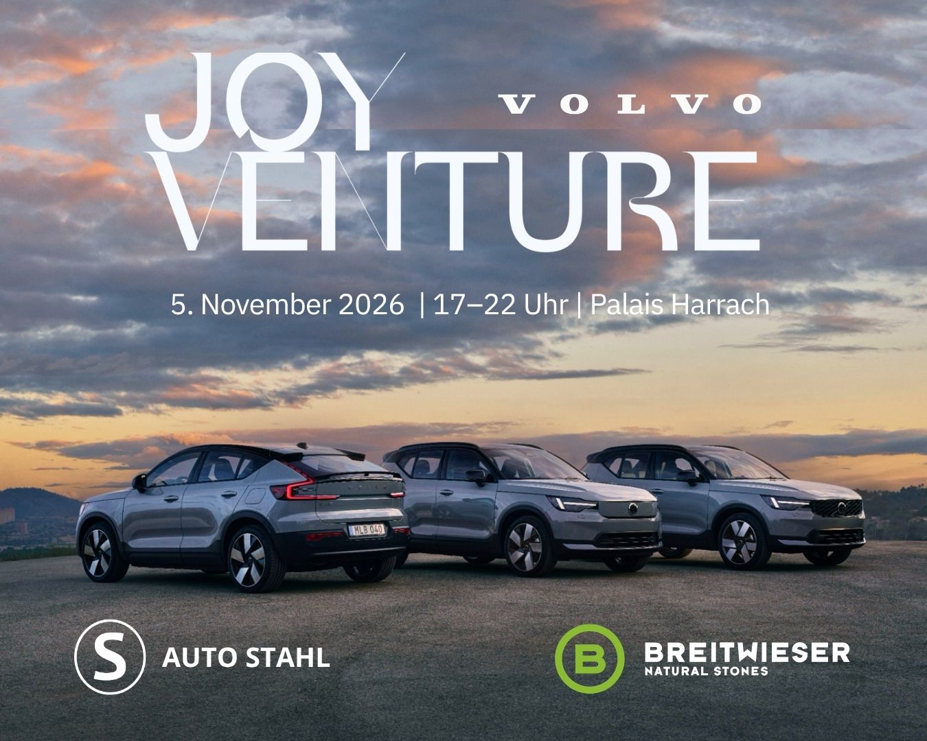 Quer A5   Volvo x Breitwieser  –  Joy Venture Einladung 202611