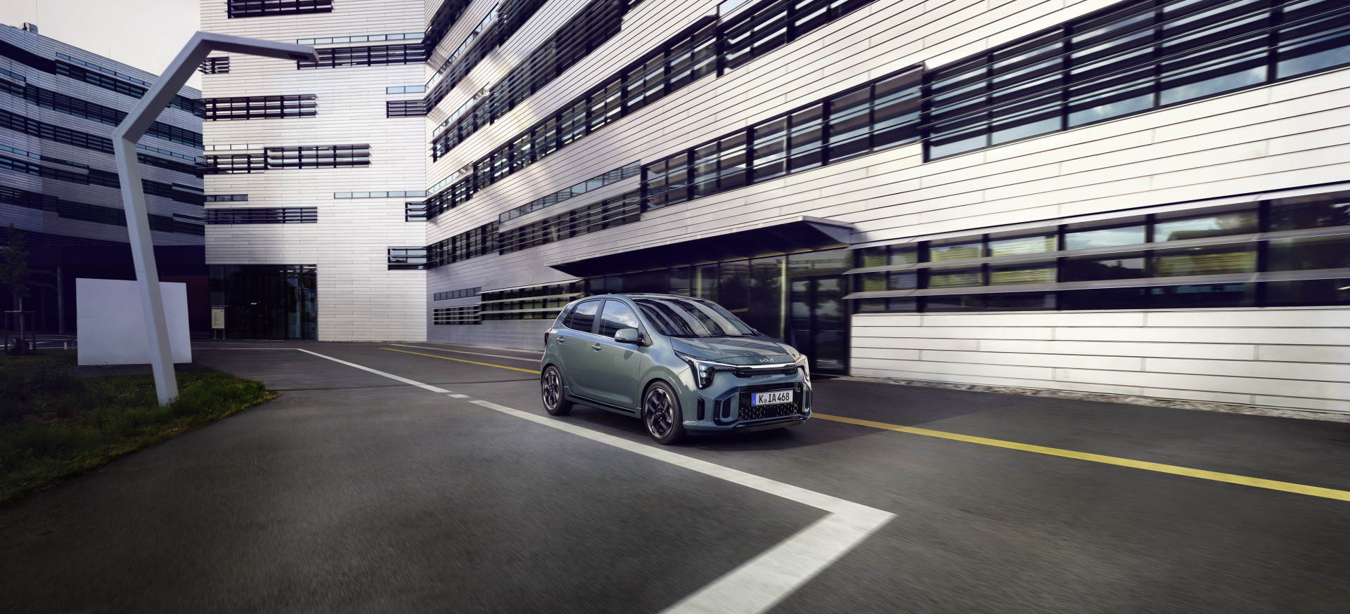 Kia Picanto on the Road