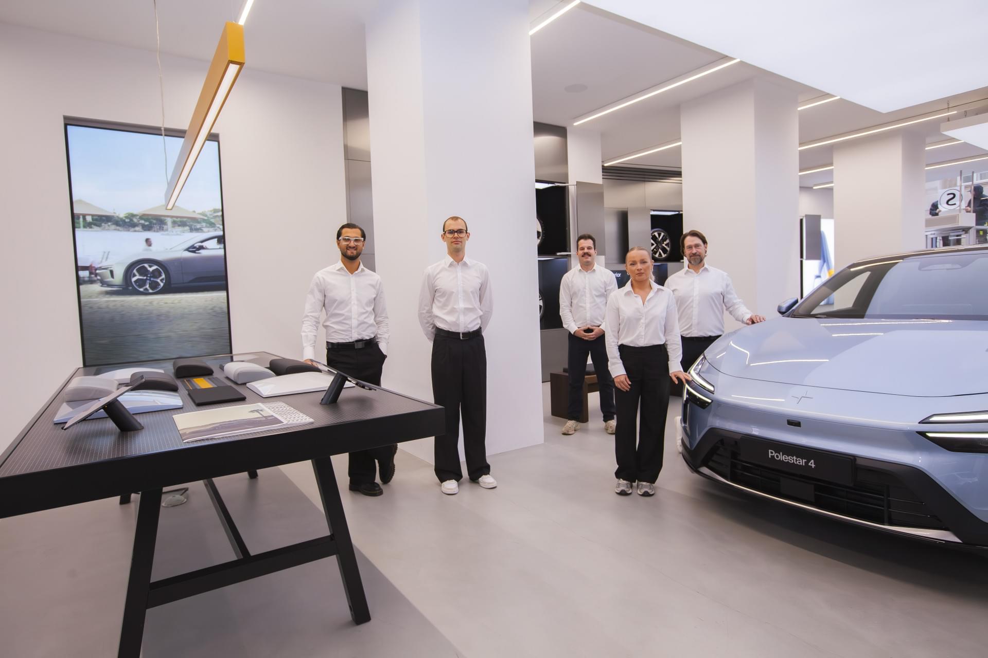 Auto Stahl Wien 1 – Fotoshooting Polestar Team im Space 20250913-014