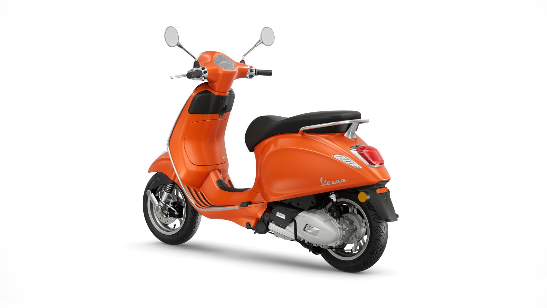 04 Vespa Primavera 125 Arancio Impulsivo