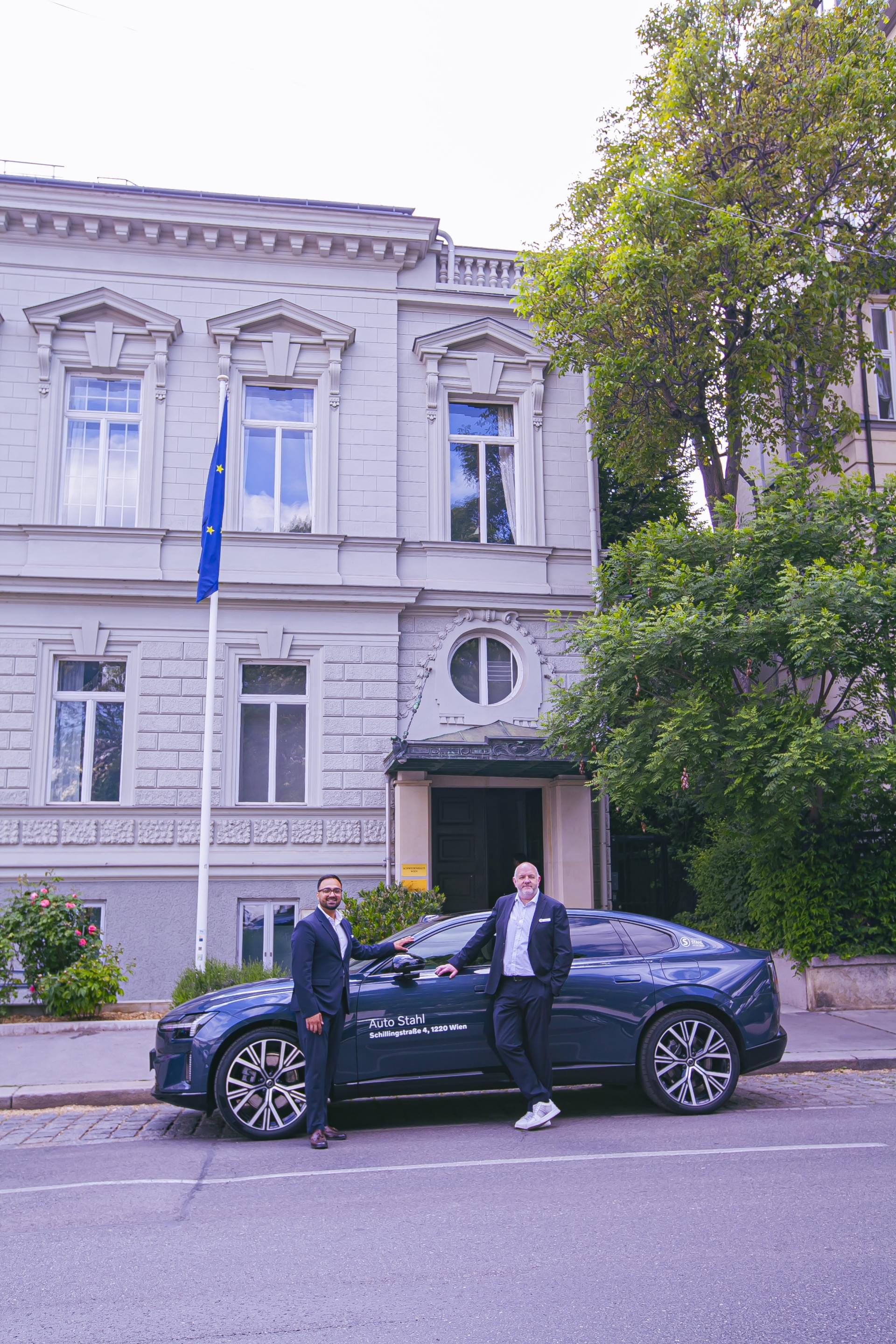 Auto Stahl OOH – ESC – Volvo – Schwedische Botschaft 20260509-0001