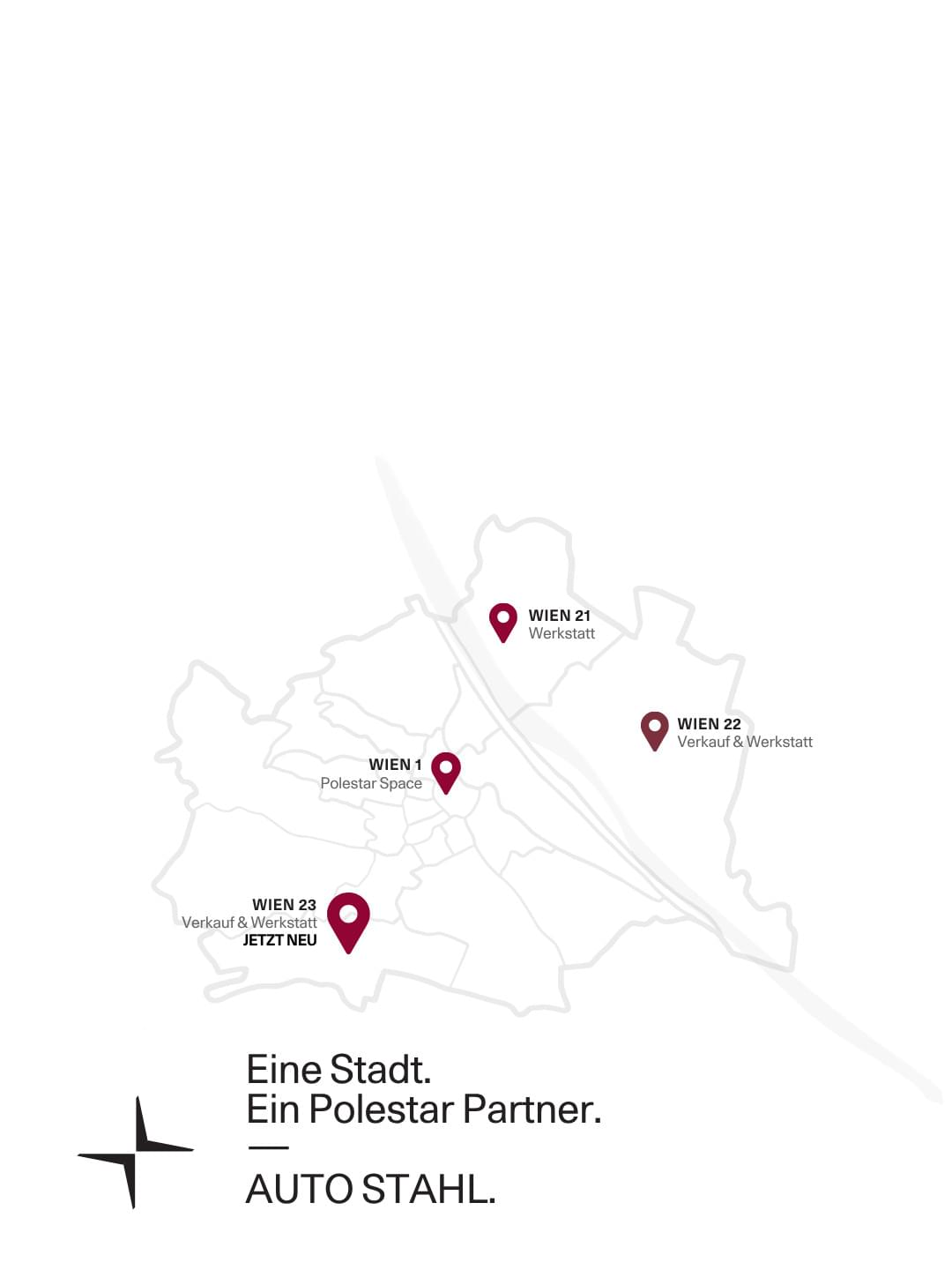 Imageslider Mobile  – 360° - Polestar Launch Wien 23 -  Eine Stadt. Ein Polestar Partner 