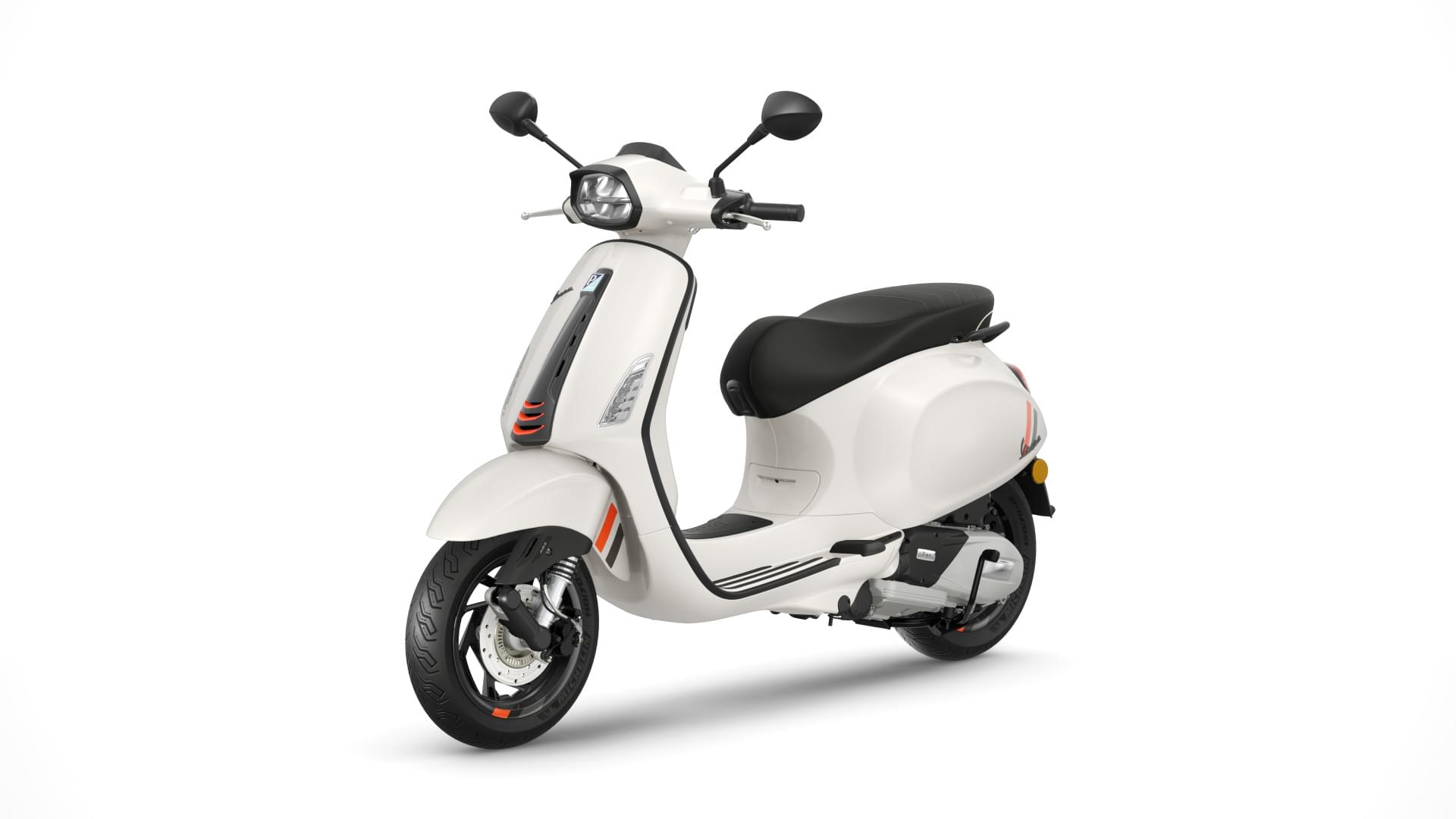 Vespa Sprint S 125 BiancoInnocente 3-4-Ant-SX