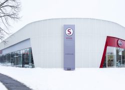 PR Außenanlage AUTO STAHL Wien 21 Autohaus WInter