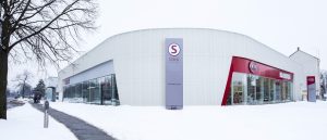 PR Außenanlage AUTO STAHL Wien 21 Autohaus WInter