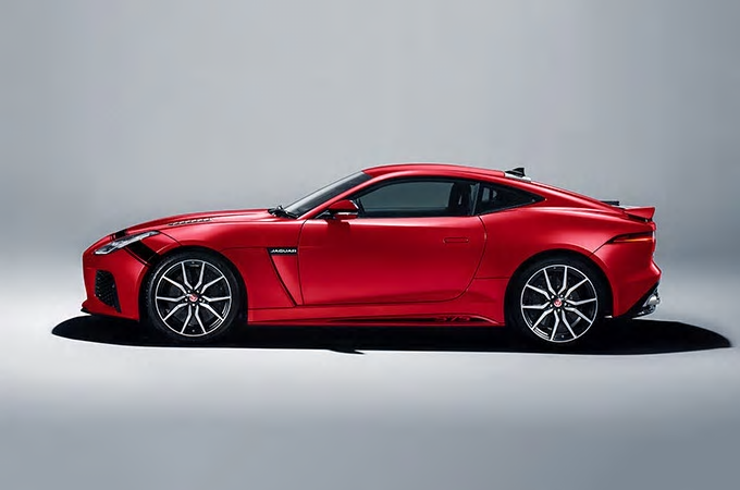 Jaguar F-Type SVR Graphic-Pack Caldera Red & Black bei Auto Stahl