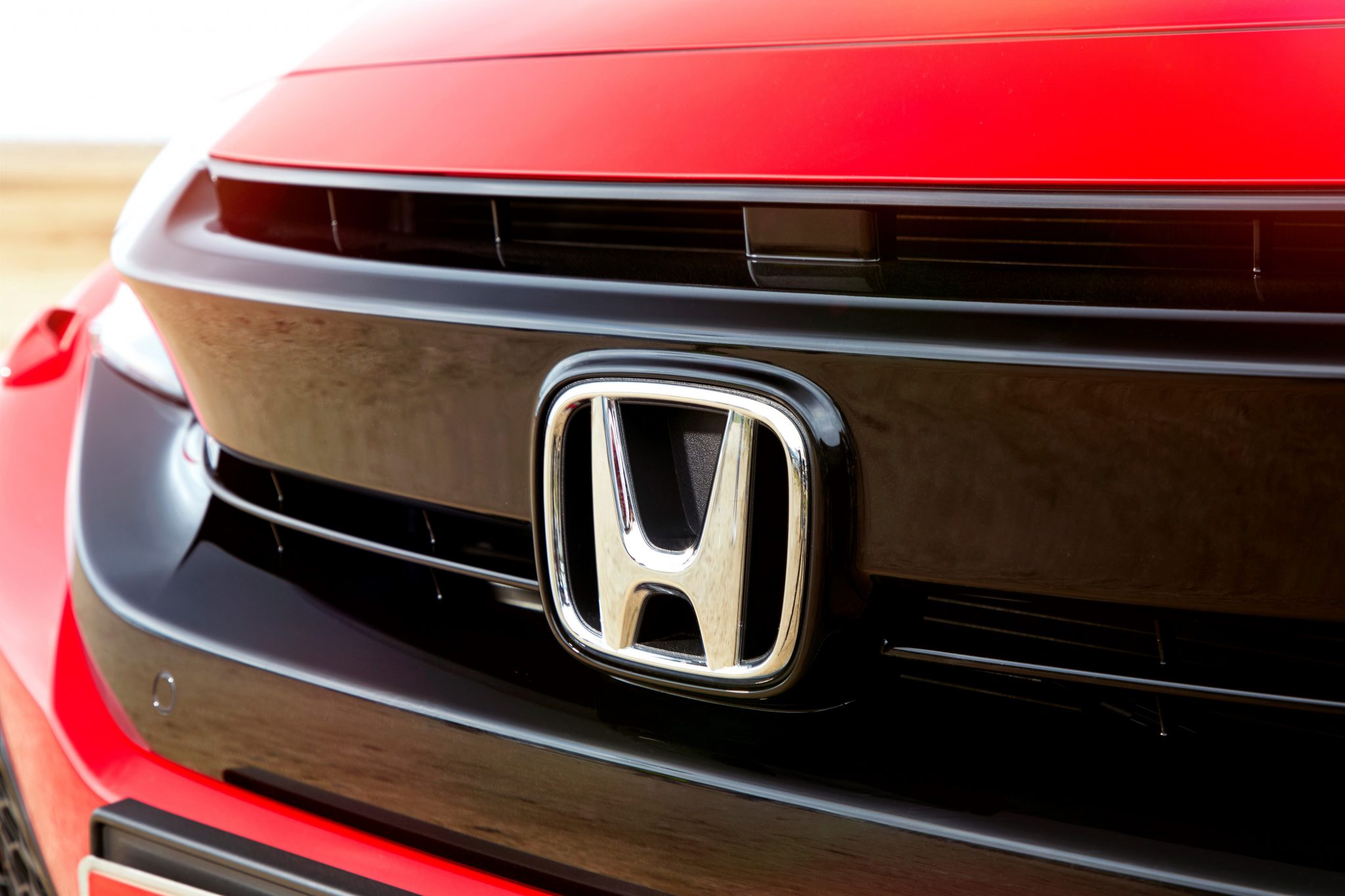 Honda Civic bei Auto Stahl, Außenansicht Logo