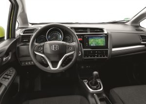 Der Honda Jazz bei Auto Stahl Innenansicht