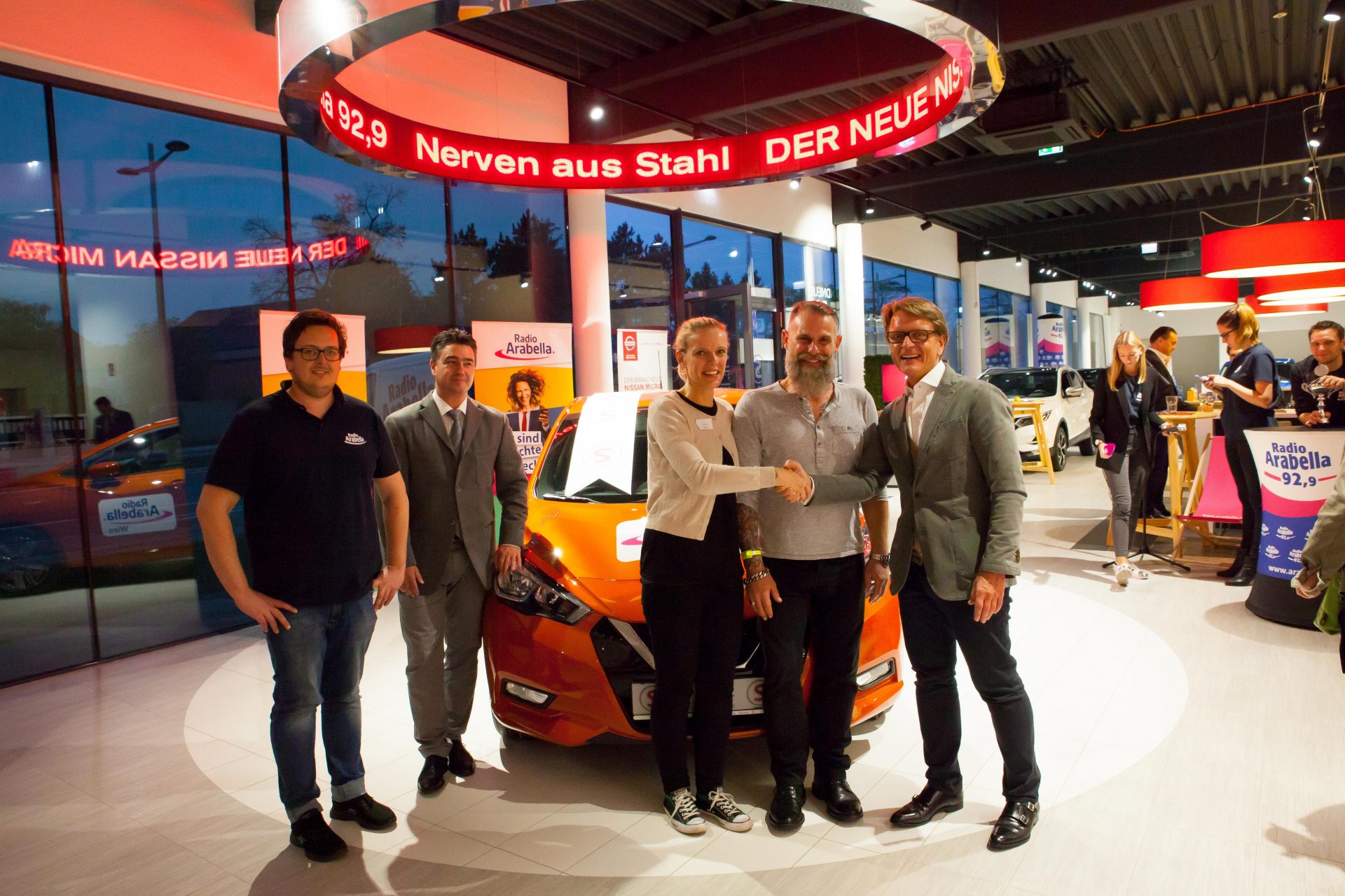 Radio ArabellaGewinnspiel Auto Stahl