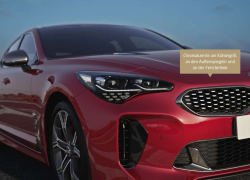 Kia Stinger bei Auto Stahl Frontansicht