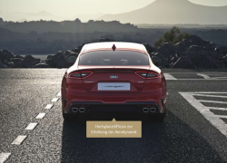 Kia Stinger bei Auto Stahl Heckansicht