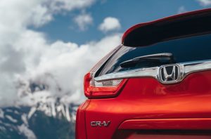 Honda CR-V 2018 Heck Rückleuchte Rot Himmel