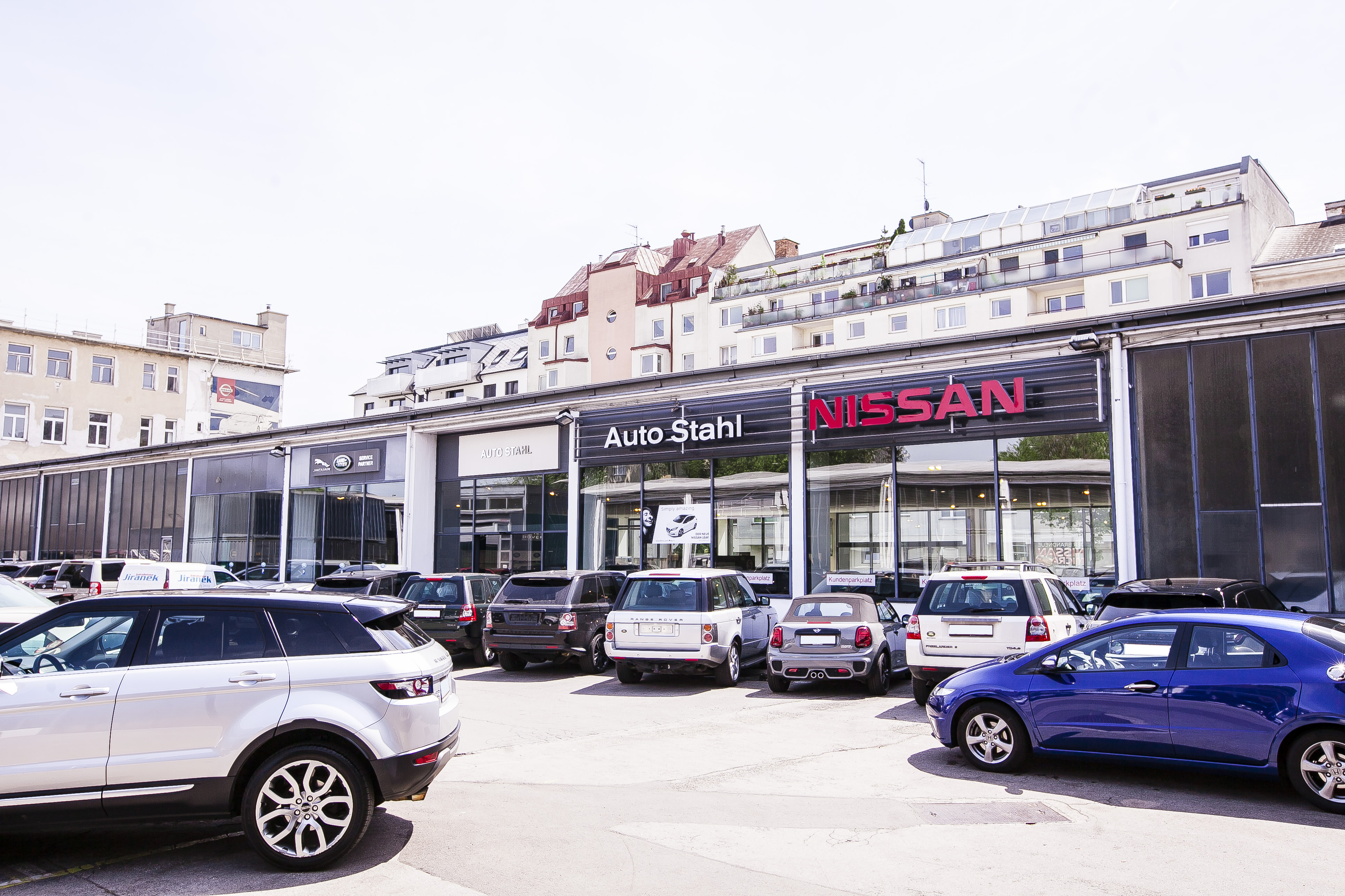 Auto Stahl Wien 20 Parkplatz