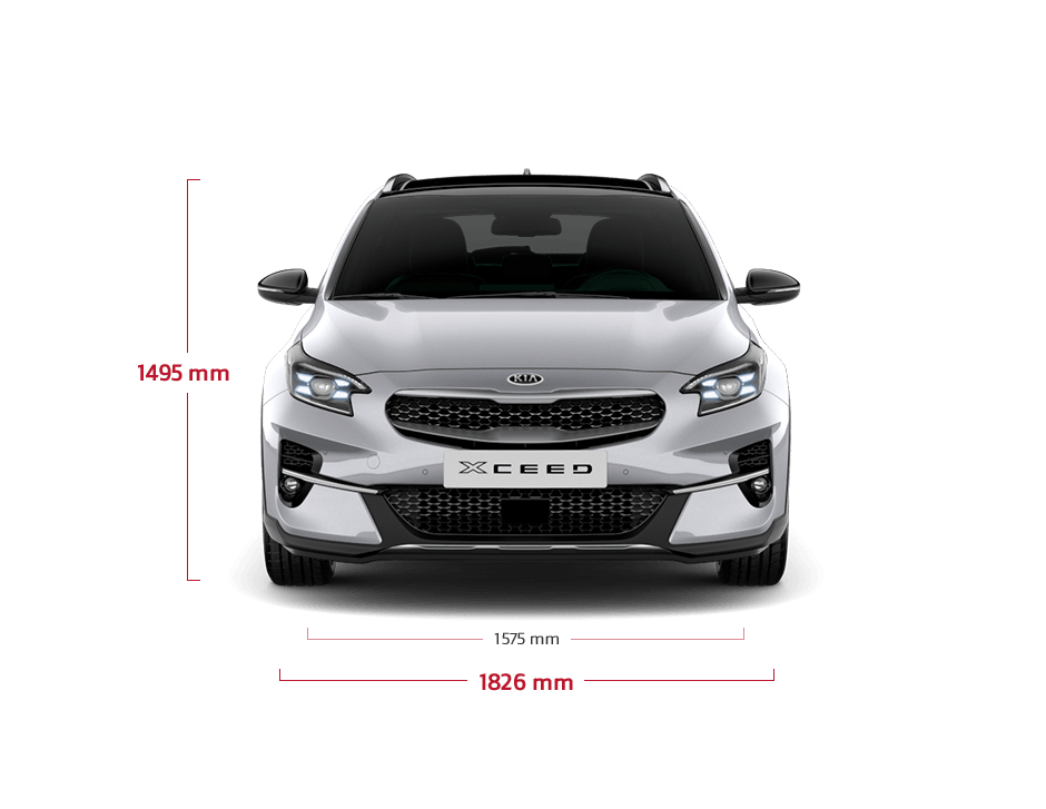 Kia XCeed bei Auto Stahl Frontansicht