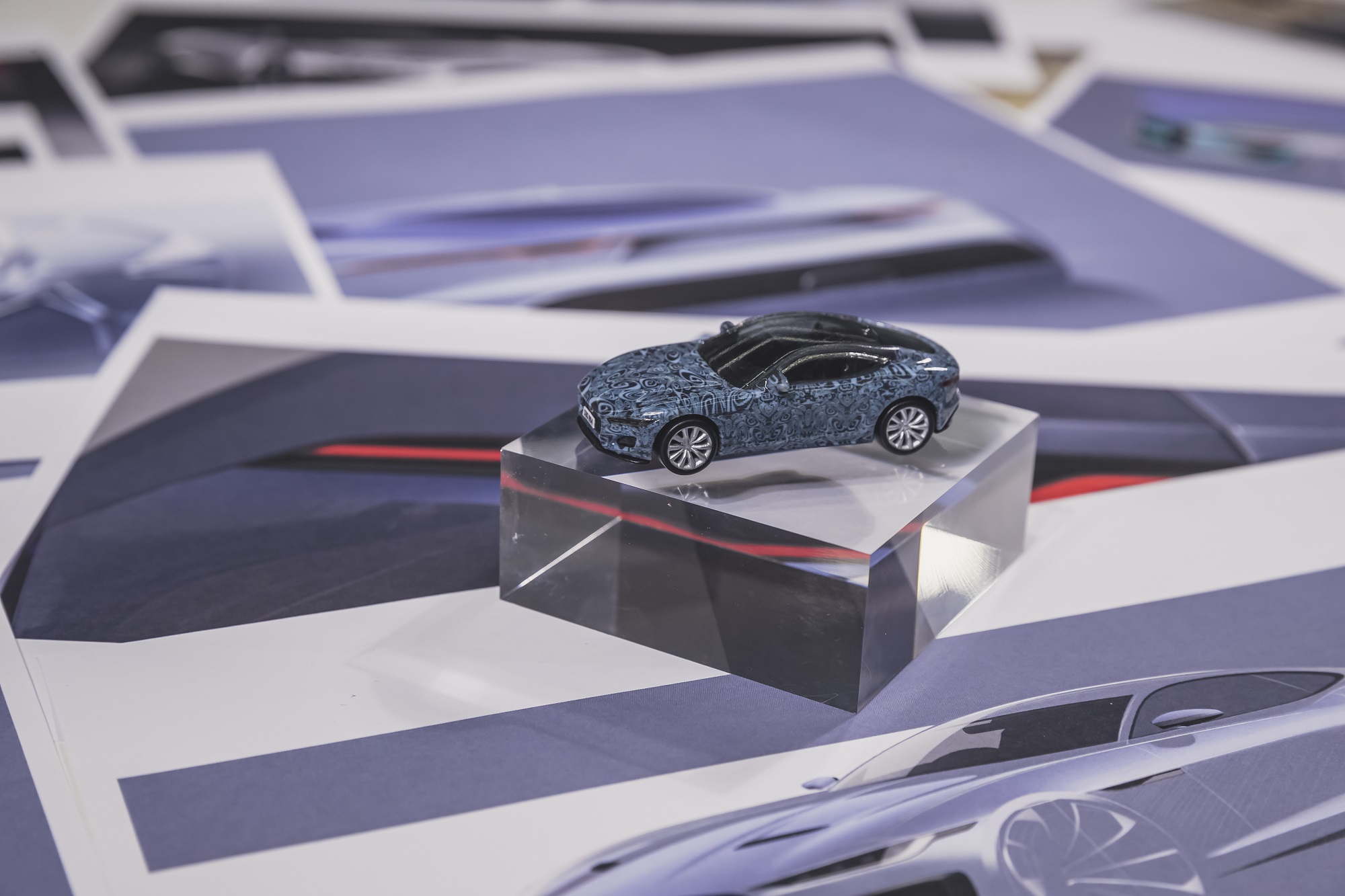 Der neue Jaguar F-Type als Modell