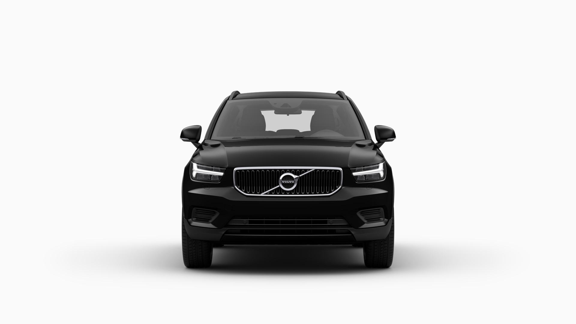 Volvo XC40, Modellfarbe schwarz, Außenansicht