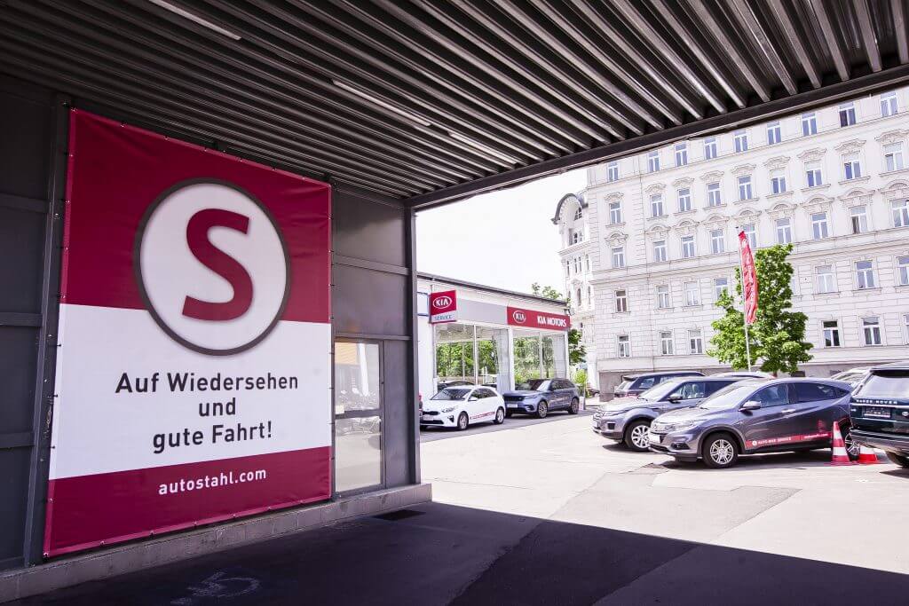 Auto Stahl Standort Heistergasse 4-6, 1200 Wien Ansicht Einfahrt