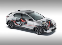 Kia XCeed Plug-in Hybrid bei Auto Stahl Technische Ansicht