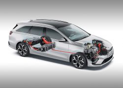 Kia Ceed Sportswagon Plugin Hybrid Modell technische Ansicht