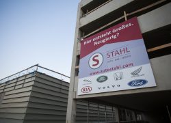 AUTO STAHL Wien 22 | Baustellentafel| Oktober 2020