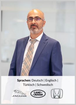 MA Verkaufsleiter Jaguar, Land Rover und Honda Automobile Mag. Atahan Tepe