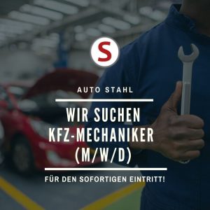 Freie Stelle bei AUTO STAHL – bewerben Sie sich als KFZ-Mechaniker