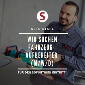 Canva Freie Stellen bei AUTO STAHL Fahrzeugaufbereiter