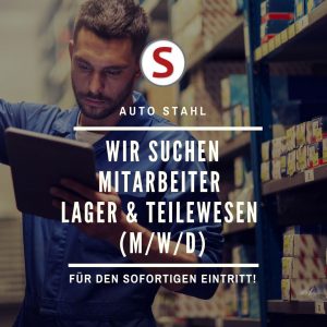 Canva Freie Stellen bei AUTO STAHL Mitarbeiter Lager & Teilewesen