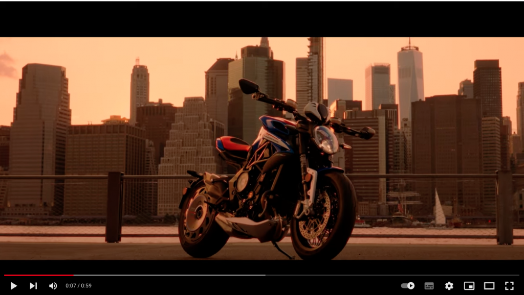 Videostandbild MV Agusta Dragster