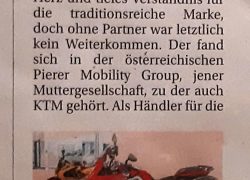 20230728 PR Die Presse Auto Motor - Italo Kultmarke landet in Wien