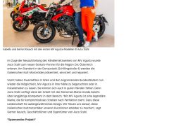 Kultbike-Marke MV Agusta hat in Österreich wieder ein Händlernetz