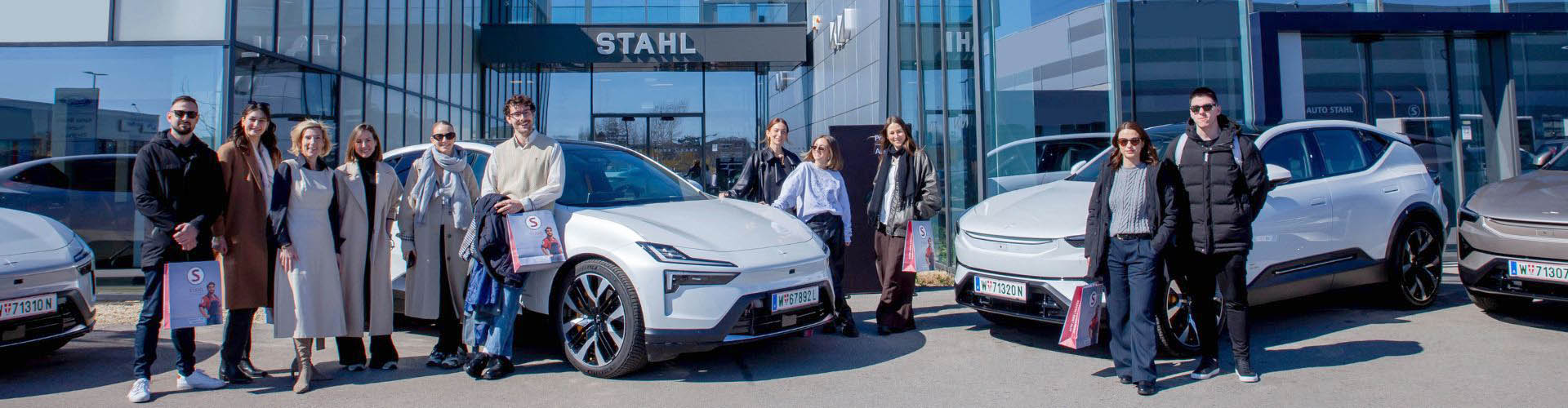 Header 2025 A Drive for Change mit Polestar bei Auto Stahl – der neue Test Drive Hub von Polestar in der Donaustadt