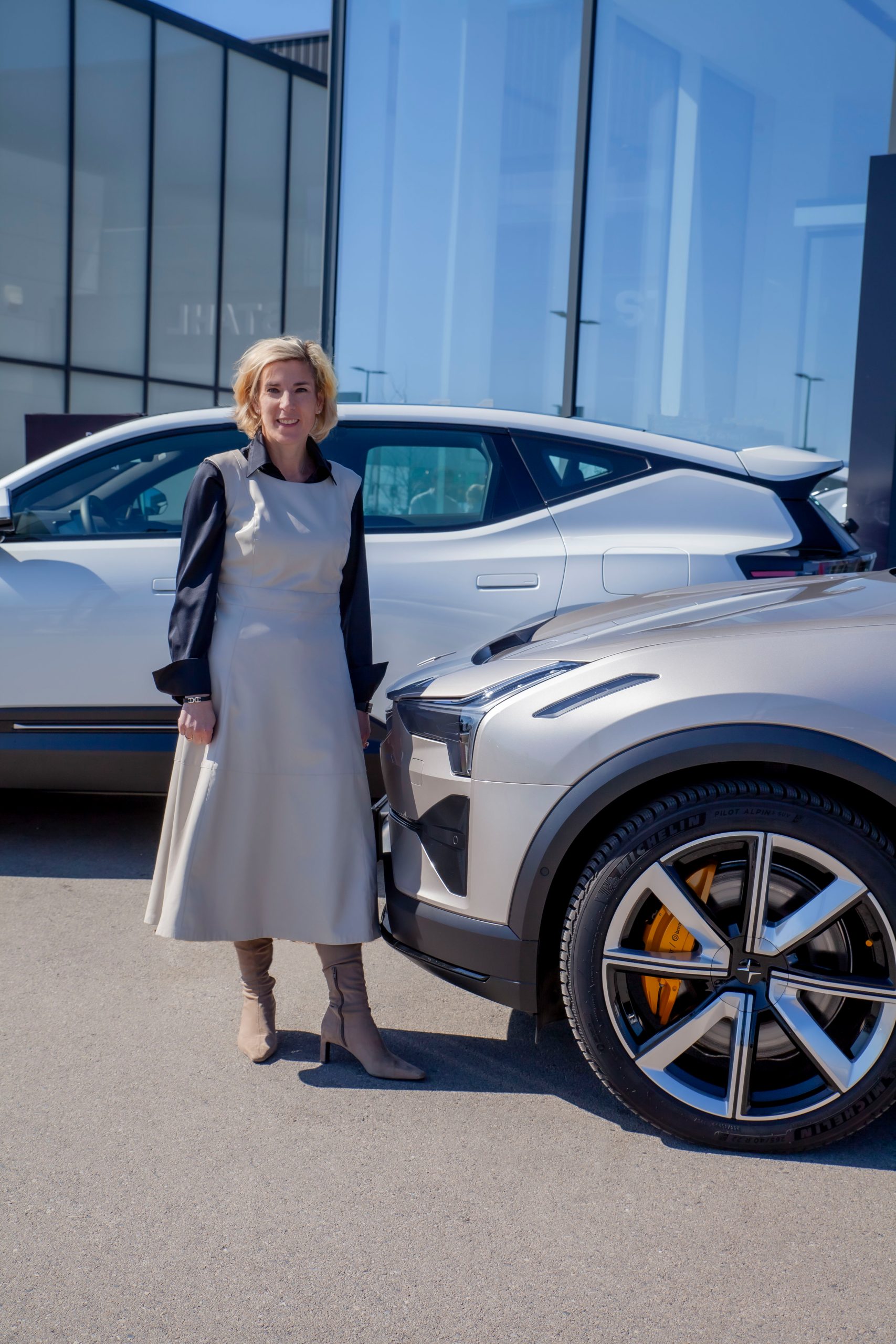 Auto Stahl Wien 22 Fotoshooting Polestar Kooperation Wiener Frauenhäuser 20250319-42